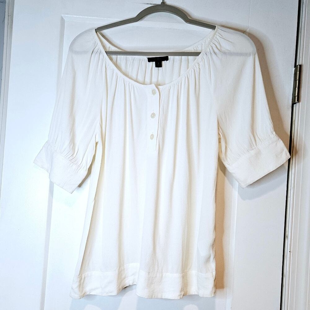 J. Crew Drapey Scoopneck Top